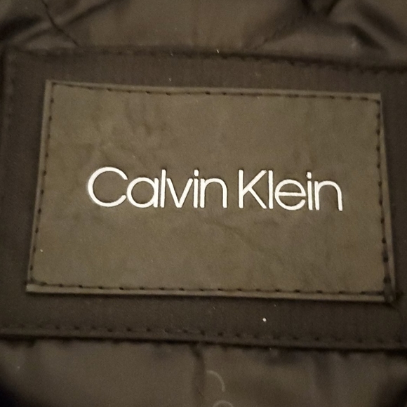 Calvin Klein BOMBER JACKET MENS BLACK - Picture 11 of 11